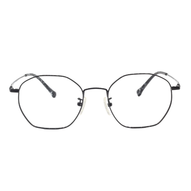 Metallic Prism Eyeglasses 8005