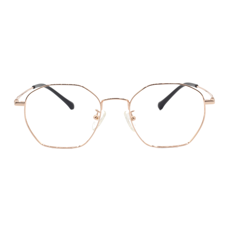 Metallic Prism Eyeglasses 8005