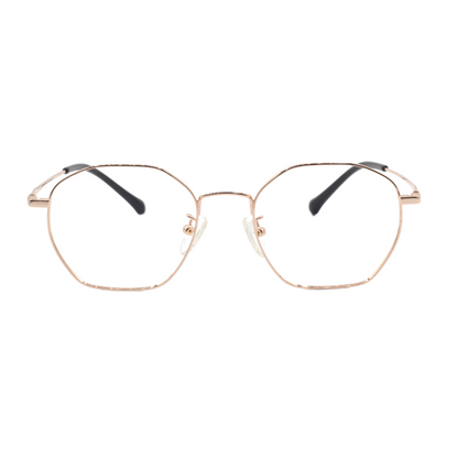 Metallic Prism Eyeglasses 8005