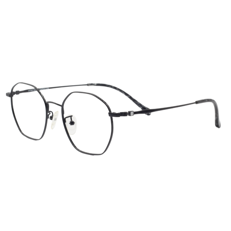 Metallic Prism Eyeglasses 8005