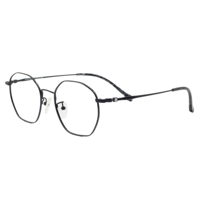 Metallic Prism Eyeglasses 8005