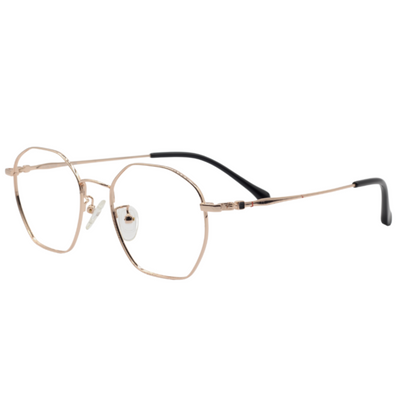 Metallic Prism Eyeglasses 8005