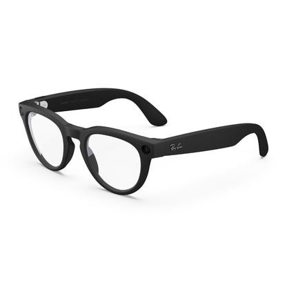 Ray-Ban Meta Headliner Gen 2 - Shiny Black frame with Clear lenses, angle 1